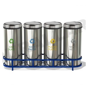 Döner Kapak Sıfır Atık Çöp Kovası